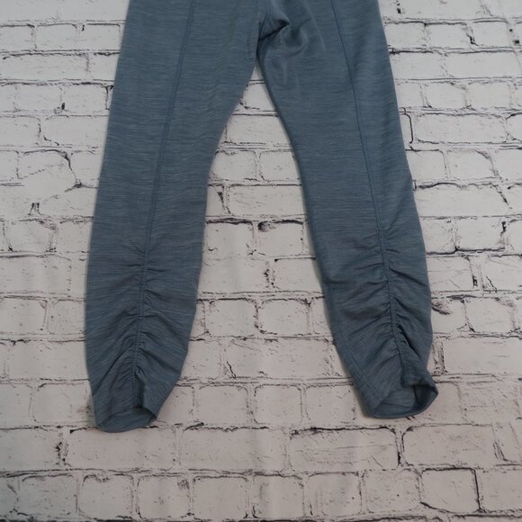 Nike Yoga Ruche Women's Size L Diffused Blue High Rise Tights Leggings - Picture 7 of 12